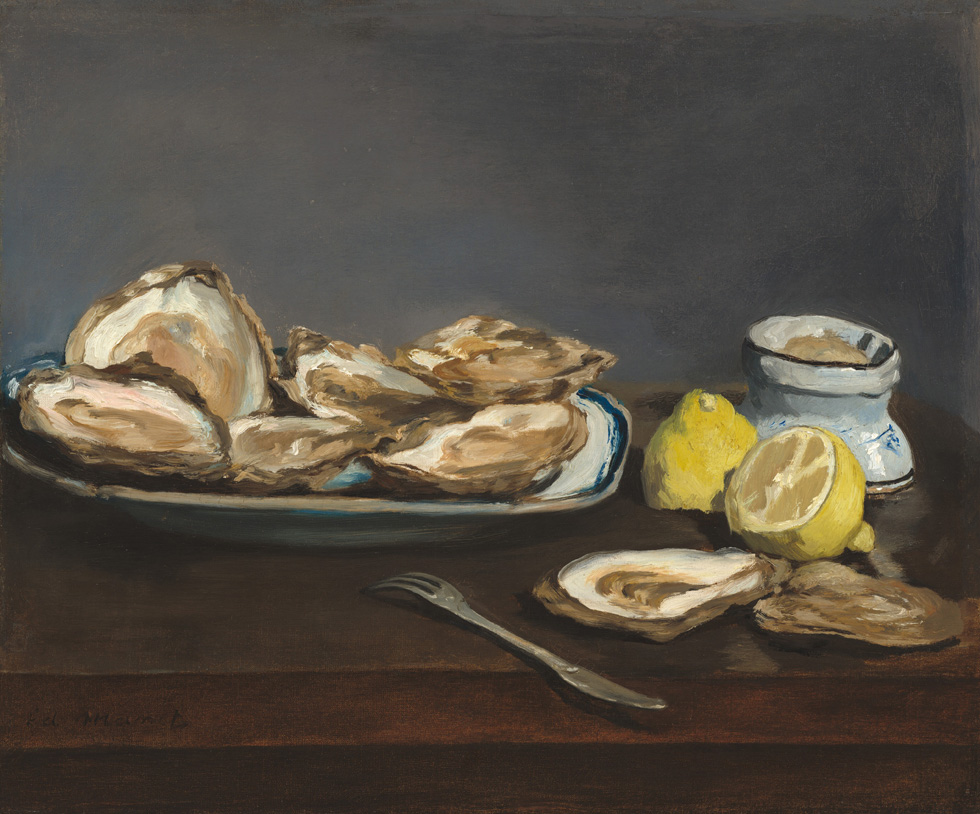  Eduard Manet, Oysters 1862,  National Gallery of Art, Washington, D.Cl