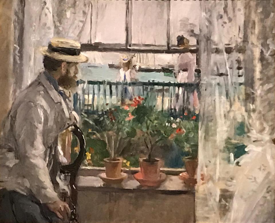 Berthe Morisot, 1841-1995 Eugene Manet on the Isle of Wight, 1875 Musee Marmottan Monet, Paris