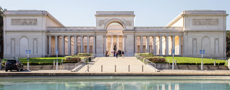 Exterior of San Francisco's Legion of Honor Museum