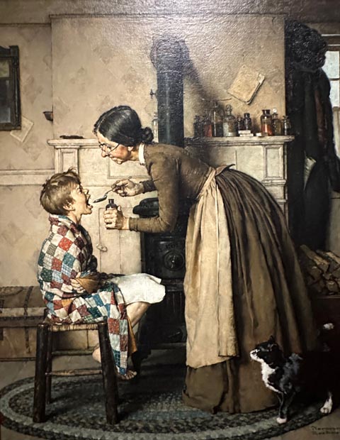 Norman Rockwell, Medicine Giver 1936
