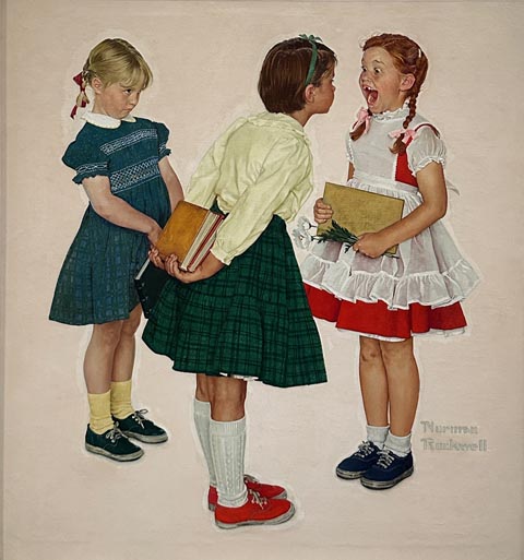 Norman Rockwell, Missing Tooth 1957