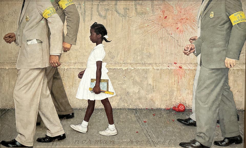 Norman Rockwell, The Problem We All Llive With 1963-64