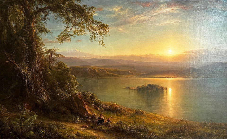 Frederic Edwin Church 1826-1900, American , Morning in the Tropics 1872, Museo de Arte de Ponce, Puerto Rico