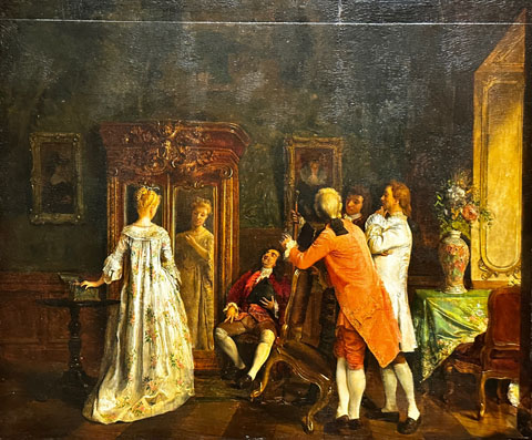 Ignacio Léon y Escosura 1834-1901, Spanish The Friends of the Dutchess c1870 Museo de Arte de Ponce, Puerto Rico 