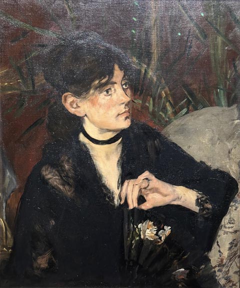 Édouard Manet, Berthe Morisot with a Fan, c1874 Musée d'Orsay, Paris