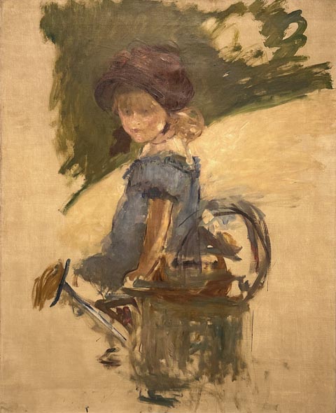 Édouard Manet, Julie Manet with a Watering Can, 1882 Private Collection