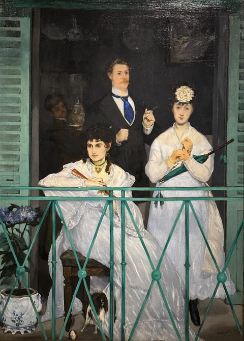 Édouard Manet, The Balcony, 1868-69 Musée d'Orsay, Paris