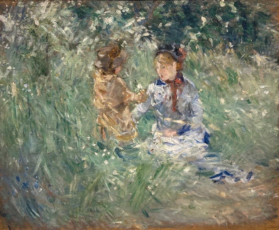 Berthe Morisot, At Bougival, 1881, National Museum of Wales, Cardiff, UK