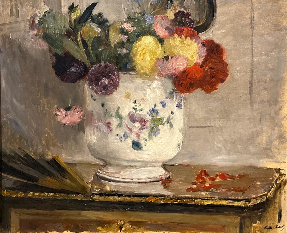 Berthe Morisot, Dahlias, c1876, Clark Art Institute, Williamstown, MA