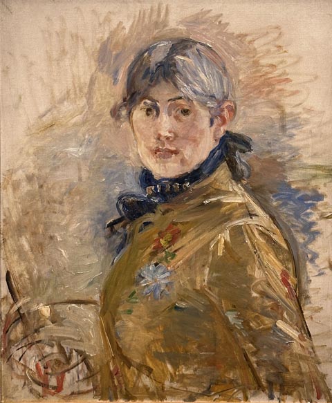 Berthe Morisot, Self Portrait, 1885 Musée Marmottan Monet, Paris
