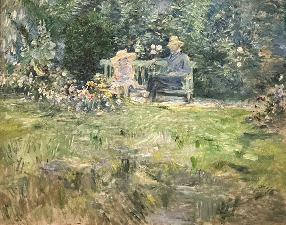 Berthe Morisot, The Lesson in the Garden, 1886, Denver Art Museum, Denver, CO