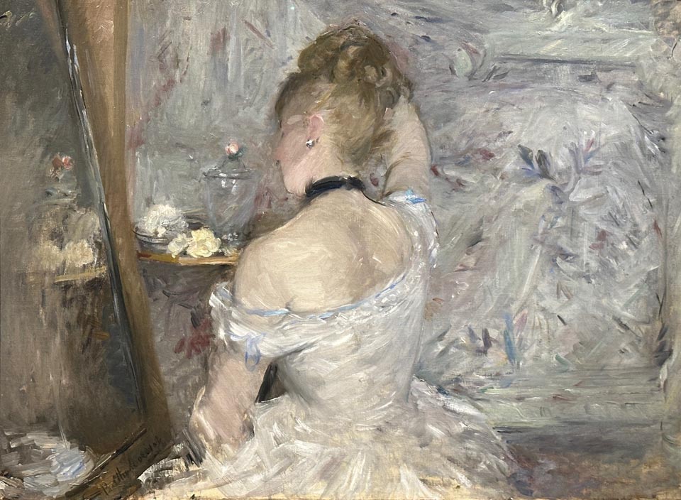 Berthe Morisot, Woman at Her Toilette, c1879-1880, Art Institute of Chicago