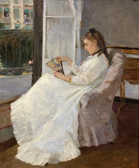 Berthe Morisot, Young Woman at Her Window, 1869 National Gallery of Art, Washington, DC