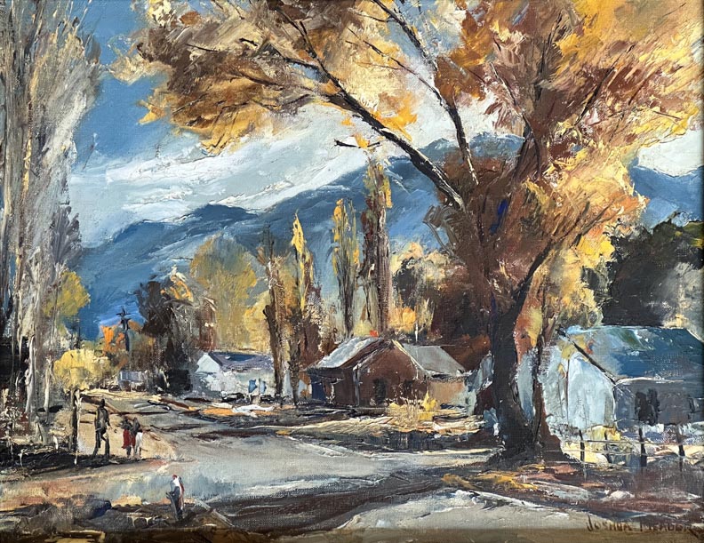 Joshua Meador, A Quiet Street, Bishop, California