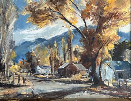 Joshua Meador, A Quiet Street, Bishop, California