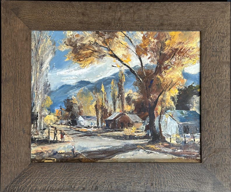 Joshua Meador, A Quiet Street, Bishop, California