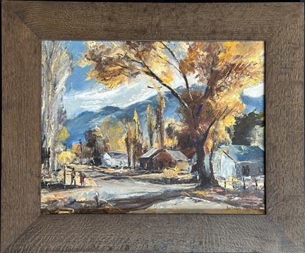 Joshua Meador, A Quiet Street, Bishop, California