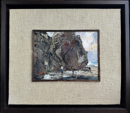 Joshua Meador, Beach Walk 6 x 8