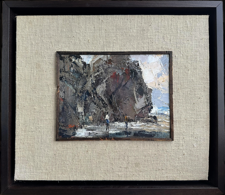 Joshua Meador, Beach Walk 6 x 8