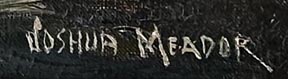 Joshua Meador, Crescenta Sun, signature
