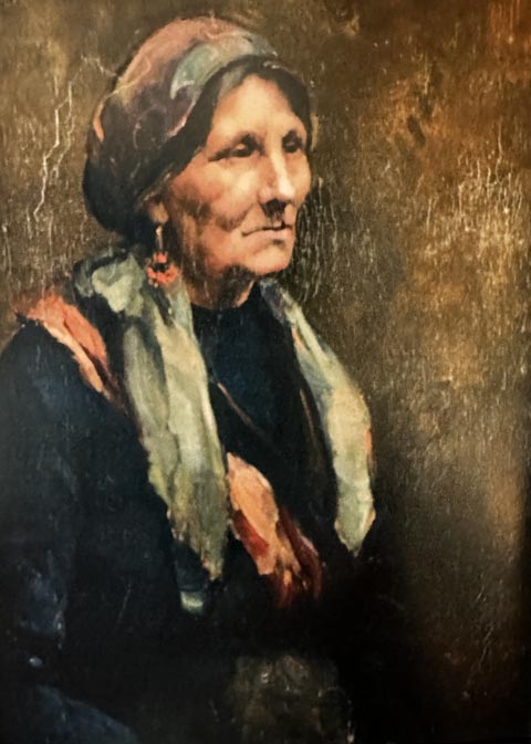 Gypsie Woman (aka Hungarian Gypsie, c1925 courtesy of Constance Crawford 