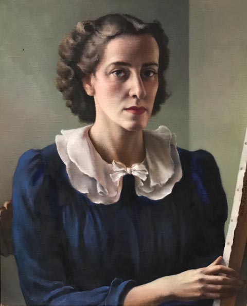 Portrait of Myself, c1935, courtesy of Constance Crawford