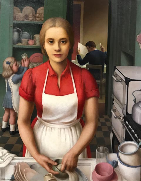 Housewife, c1935, courtesy of Constance Crawford