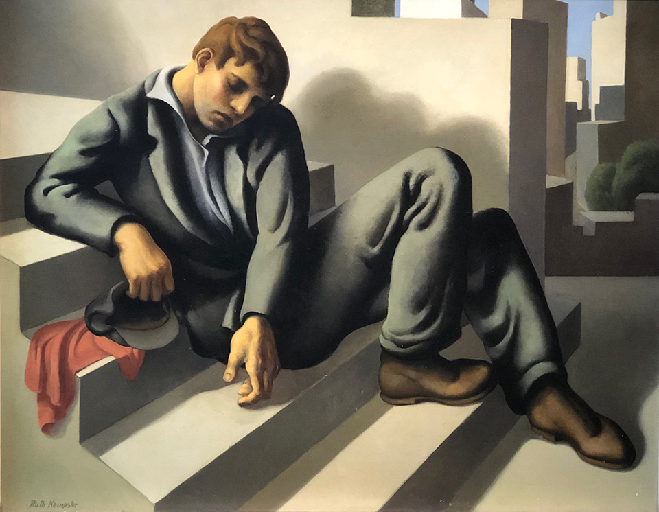 Working Stiff, c1935, Crocker Art Museum, Sacramento, CA