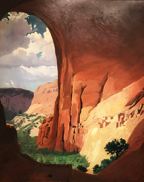 Jimmy Swinnerton, Betatakin Ruins, Gardena High School Collection