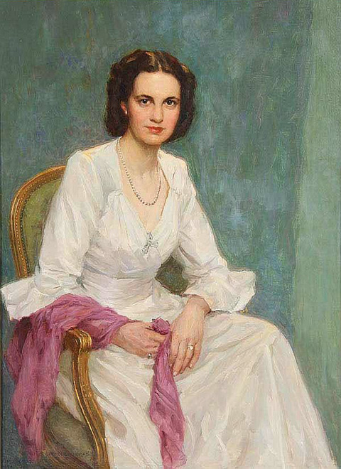 Seymour Thomas, Mulberry and White, 1948,  Our Lady of the Lake University, San Antonio, Texas