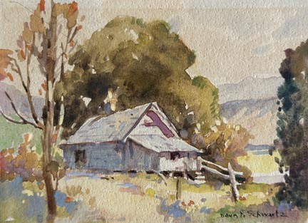 Davis Francis Schwartz, Corte Madera Creek Cabin