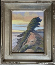 Linda Sorensen ...  Cypress in Golden Light