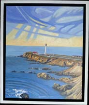 Linda Sorensen ...  Golden Hour Point Arena Lighthouse