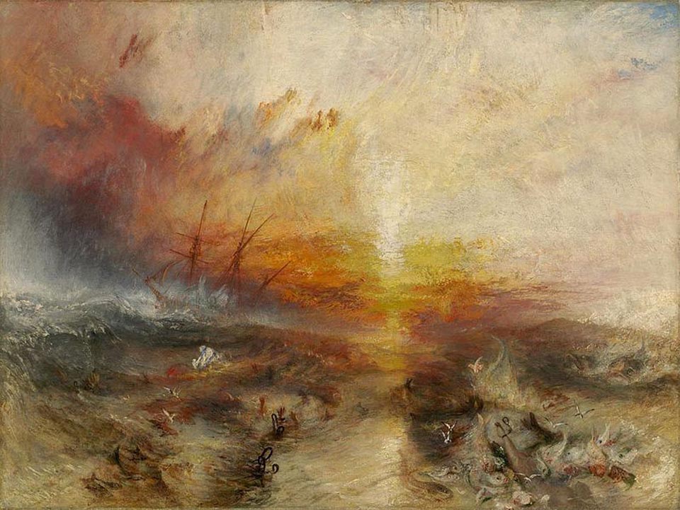 J.M.W. Turner, The Slave Ship, 1840, Museum of Fine Arts, Boston