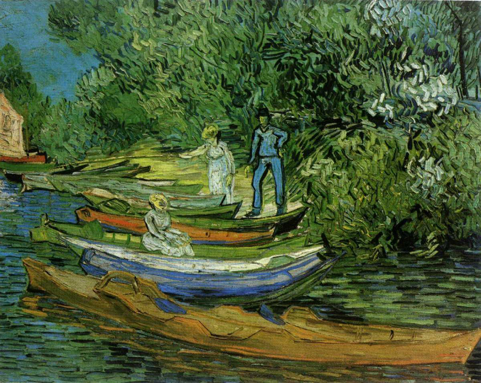 Vincent Van Gogh, Bank of the Oise at Auvers 1889, The Detroit Institute of Arts, Detroit, MI