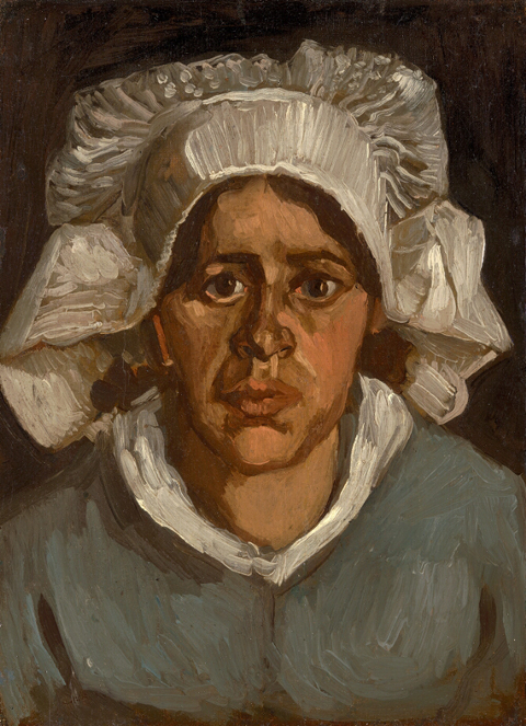 Vincent Van Gogh, Head of a Peasant Woman 1885 The Norton Simon Museum, Pasadena, CA