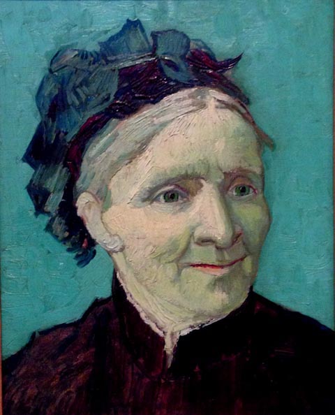 Vincent Van Gogh, Portrait of the Artist's Mother 1888 The Norton Simon Museum, Pasadena, CA