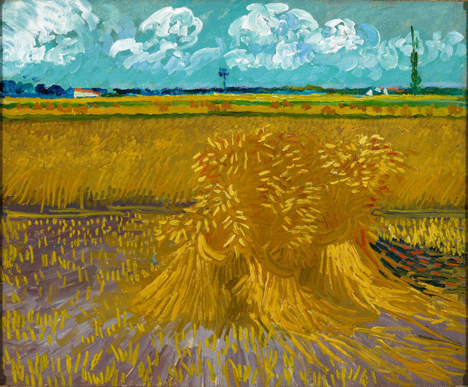 Vincent Van Gogh, Wheat Field 1888, The Honolulu Museum of Art, Honolullu, HI