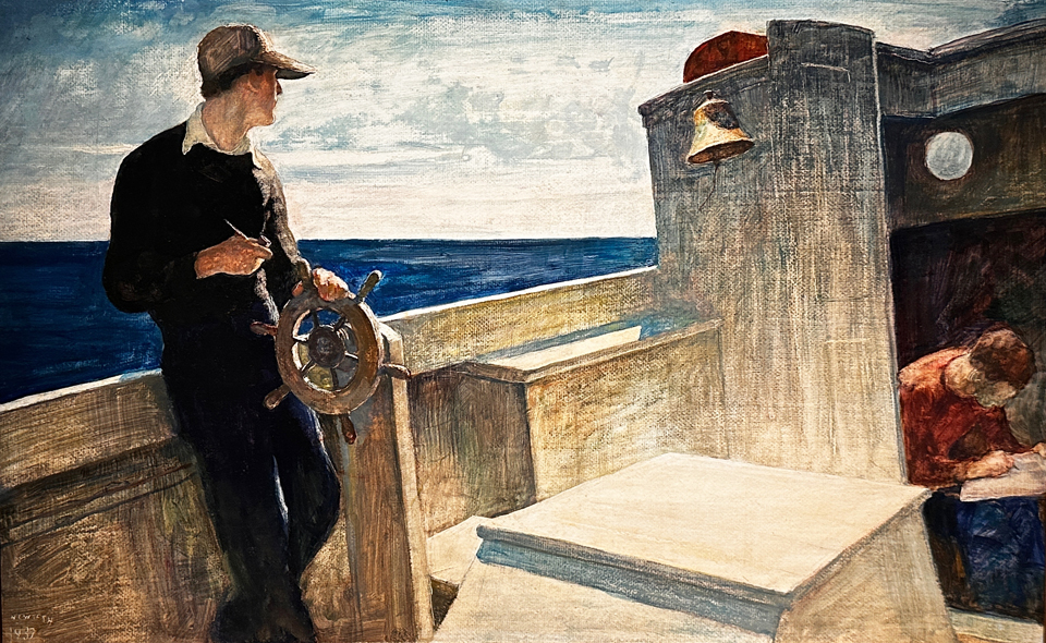 N.C.Wyeth, Eight Bells, 1937