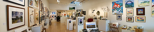 Interior of Sebastopol Gallery